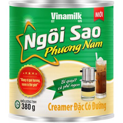 Vinamilk Kondenzované mléko slazené 380 g – Zboží Dáma