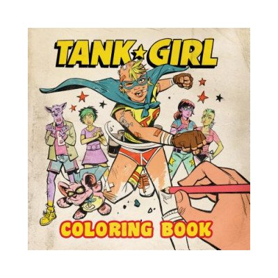 Tank Girl Coloring Book — Heureka.cz