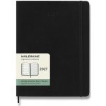 Moleskine B5 týdenní 2027 černý – Hledejceny.cz