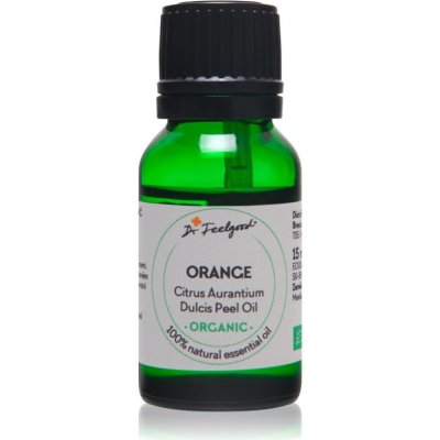 Dr. Feelgood Essential Oil Orange esenciální vonný olej Orange 15 ml – Hledejceny.cz