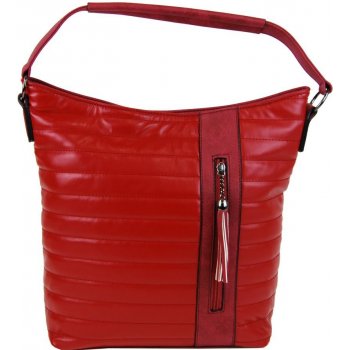 Tapple prošívaná kabelka crossbody H16203 červená