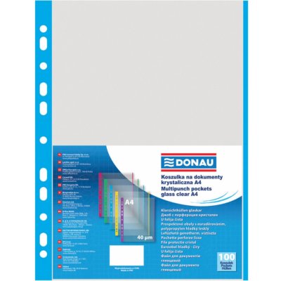 Donau A4 40 mikronů matné s modrým proužkem 100 ks – Sleviste.cz