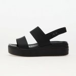 Crocs Crocs Brooklyn Low Wedge Sandals Dámské Black Black – Zboží Mobilmania