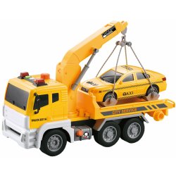 Wiky Vehicles Tahač s taxíkem a efekty 30 cm