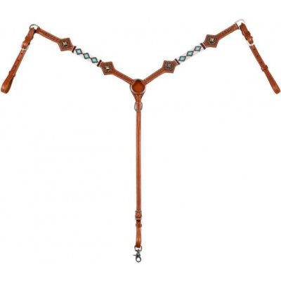 Westernový poprsník POOLS Pettorale Oceano natural – Sleviste.cz