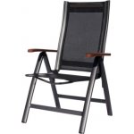 Polohovací křeslo ASS Comfort černá+stříbrná – Zboží Mobilmania