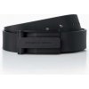 Pásek ! ! Porsche Design Casual Hook Buckle Belt pásek s černou klipovou sponou kožený černý