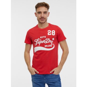 Superdry tričko tričko s krátkým rukávem ROSSO