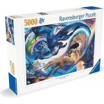 Ravensburger Dragon Day And Night 5000 dílků – Zboží Dáma