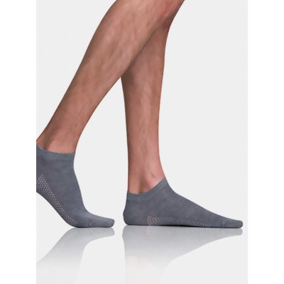 Bellinda Krátké pánské bambusové ponožky BAMBUS AIR IN-SHOE SOCKS šedá – Hledejceny.cz