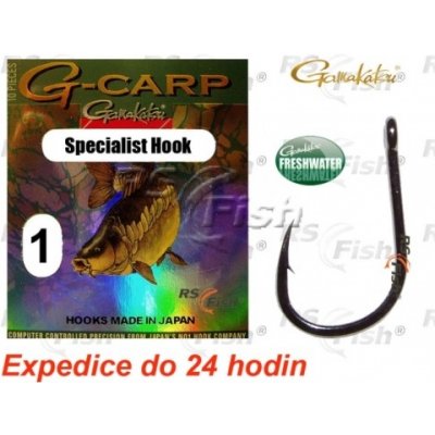 Gamakatsu G-Carp Specialist Hook vel.6 10ks – Zbozi.Blesk.cz