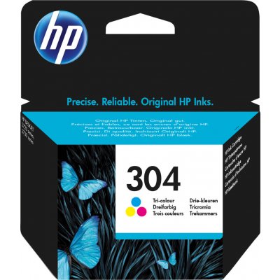 HP 304 originální inkoustová kazeta tříbarevná N9K05AE