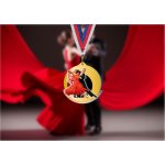 Akrylátová medaile Tanec Zlatá – Zboží Mobilmania