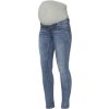 Těhotenské kalhoty Mama Licious těhotenské džíny ML GOLDEN Light Blue Denim