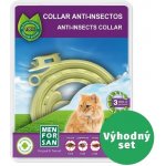 Menforsan Přírodní obojek pro kočky odpuzující klíšťata a blechy 30 cm 2 ks – Hledejceny.cz