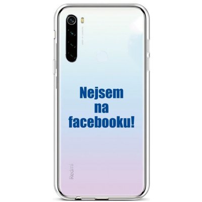 Pouzdro TopQ Xiaomi Redmi Note 8T silikon Nejsem na Facebooku