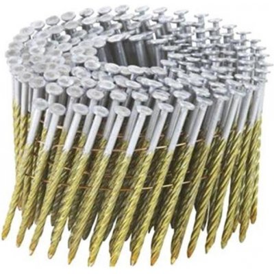 Bostitch F280SP80Q - Hřebík kroucený 2,8 x 80 mm spojený drátkem (rozteč hřebíků 8mm) v cívkách 6000 ks – Hledejceny.cz