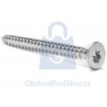Vrut se záp. hlavou TORX, plný závit, UNI-TEC SD, gal.zinek 3 x 16mm, T10, balení 2000 ks – Hledejceny.cz