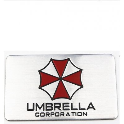 Samolepka (na auto, notebook) Resident Evil - Umbrella Corporation - 3D (3) st – Zboží Živě