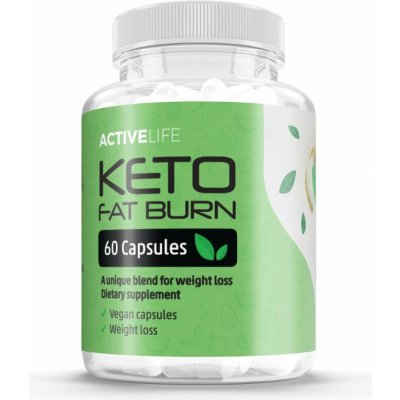 Activelife Keto Fat Burn 60 kapslí – Zboží Dáma