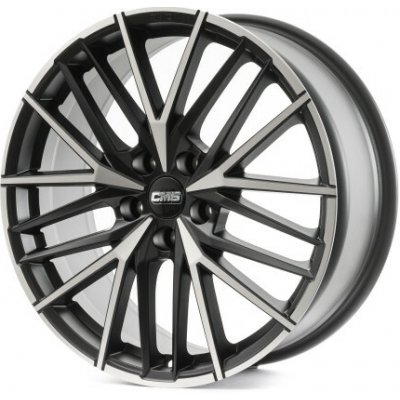 CMS C36 8x18 5x112 ET46 black matt polished – Hledejceny.cz