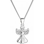 EVOLUTION GROUP 32077.1 crystal anděl dekorovaný krystaly Swarovski (Ag925/1000, 2,9 g) – Hledejceny.cz