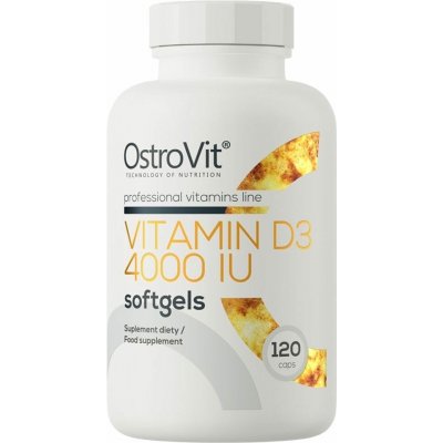 OstroVit Vitamin D3 4000 IU 120 kapslí – Hledejceny.cz