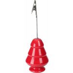 Home Styling Collection Dekorační stromeček s držákem na kartičky 13 cm barva červená – Hledejceny.cz
