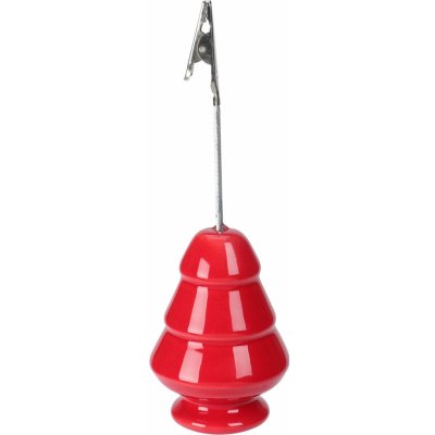 Home Styling Collection Dekorační stromeček s držákem na kartičky 13 cm barva červená – Hledejceny.cz