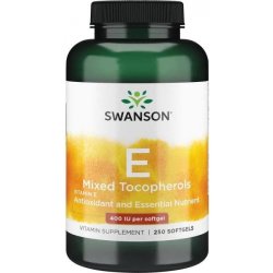 Swanson Vitamín E směs tokoferolů 268 mg 250 kapslí