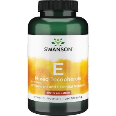 Swanson Vitamín E směs tokoferolů 268 mg 250 kapslí – Zbozi.Blesk.cz