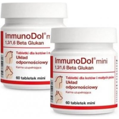Dolfos Immunodol mini kočka pes 2 x 60 tablet – Hledejceny.cz