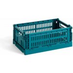 HAY Úložný box Colour Crate S ocean green – Zboží Mobilmania