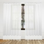 Záclona Dreher Elegance s bordurou bílá - 150 cm 6046-1 – Hledejceny.cz