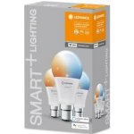 Ledvance Sada 3x chytrá LED žárovka SMART+ WIFI, B22d, A60, 9W, 806lm, 2700-6500K, teplá-studená bílá SMART+ WIFI – Zboží Živě