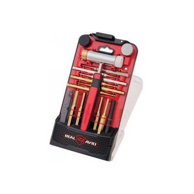 Sada mosazných průbojníků Accu-Punch Hammer & Pin Punch set, Real Avid – Zboží Mobilmania