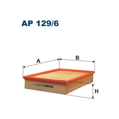 Vzduchový filtr FILTRON AP 129/6 – Hledejceny.cz