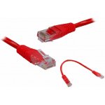LTC 37120357R UTP Patch Lexton RJ45 CAT5E 0,25m červený – Zboží Živě
