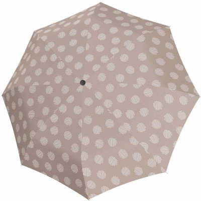 Doppler Mini Light Soul dámský skládací deštník béžový – Sleviste.cz