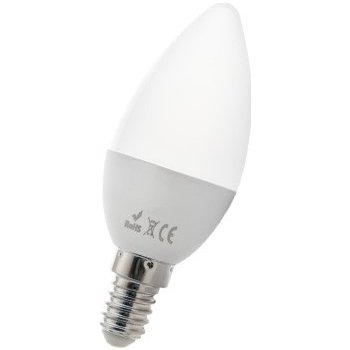 Energy LED žárovka EE E14 5 W 400 L svíčka Teplá bílá