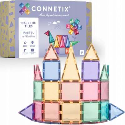 Connetix Pastel Mini Pack 32 ks – Zboží Živě