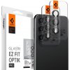 Tvrzené sklo pro mobilní telefony Spigen Glass tR EZ Fit Optik Pro Black 2 Pack - Samsung Galaxy S23 FE AGL06987