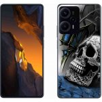 Pouzdro mmCase Gelové Xiaomi Poco F5 - motýl a lebka – Zboží Živě