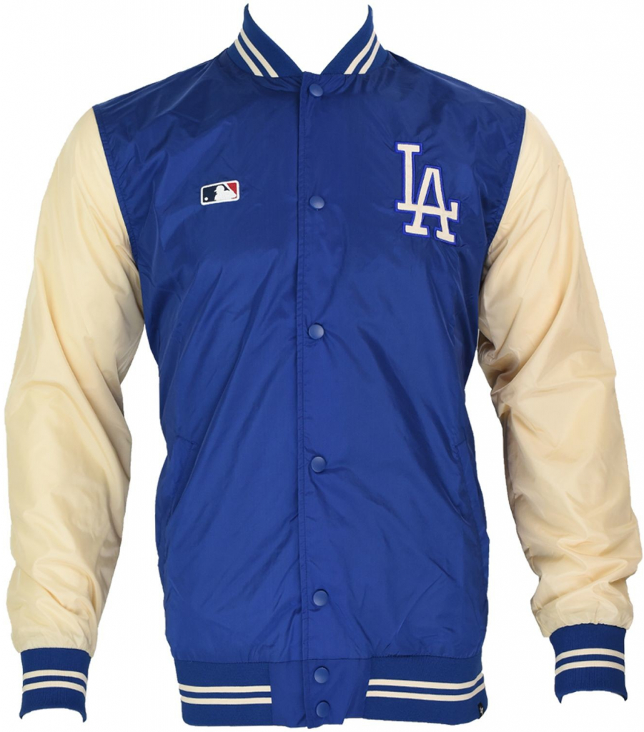 47 Brand Los Angeles Dodgers Drift Track Jacket 681658AA-554375 Blue