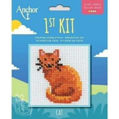 Anchor 1st Kit Cross Stitch Sada na vyšívání – Zboží Dáma