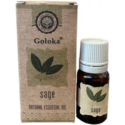 Goloka Natural Essential Oil Sage šalvěj 10 ml – Hledejceny.cz