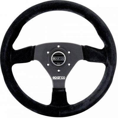 Sparco Steering Wheel - R368 (380mm/65mm Dish/Suede)