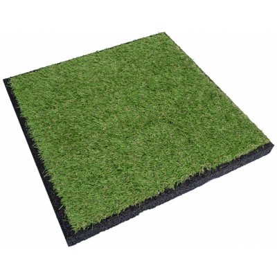 Gutta Play Grass gumová dlažba 40 x 40 x 3 cm zelená – Sleviste.cz