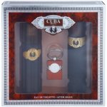 Cuba Gold EDT 100 ml + 100 ml voda po holení + klíčenka dárková sada – Hledejceny.cz