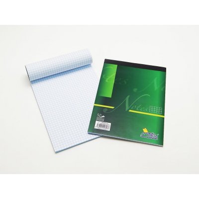 SEVT Blok A5 šitý čtverečkovaný 5x5 mm 50 listů – Zboží Živě